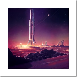 Interplanetary Spaceport Posters and Art